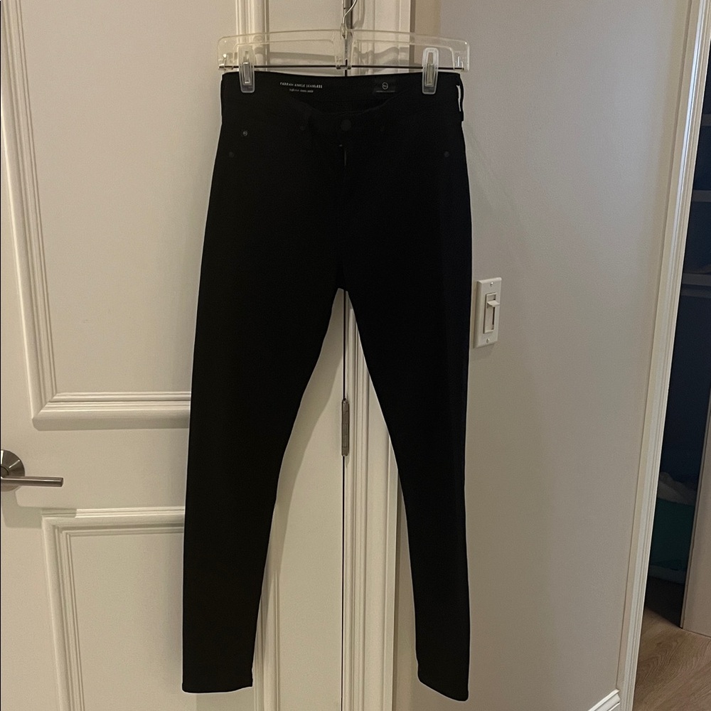AG Adriano Goldschmied Women's Black Skinny Jeans stretch